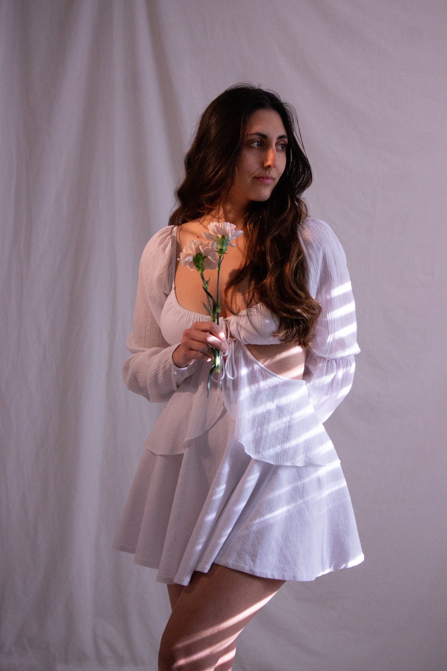 Butterfly dress - White Cotton