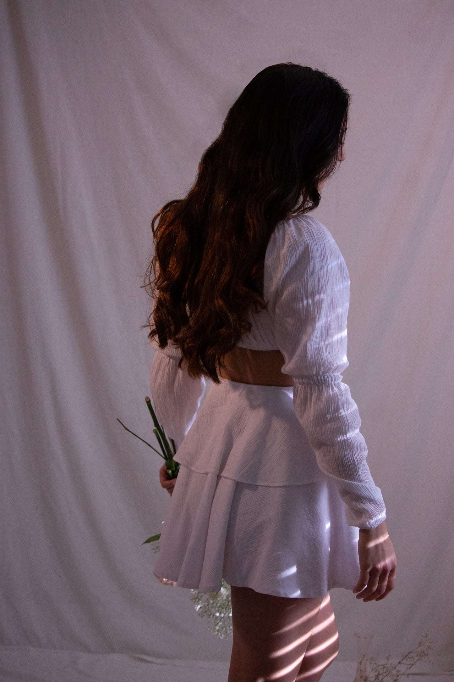 Butterfly dress - White Cotton