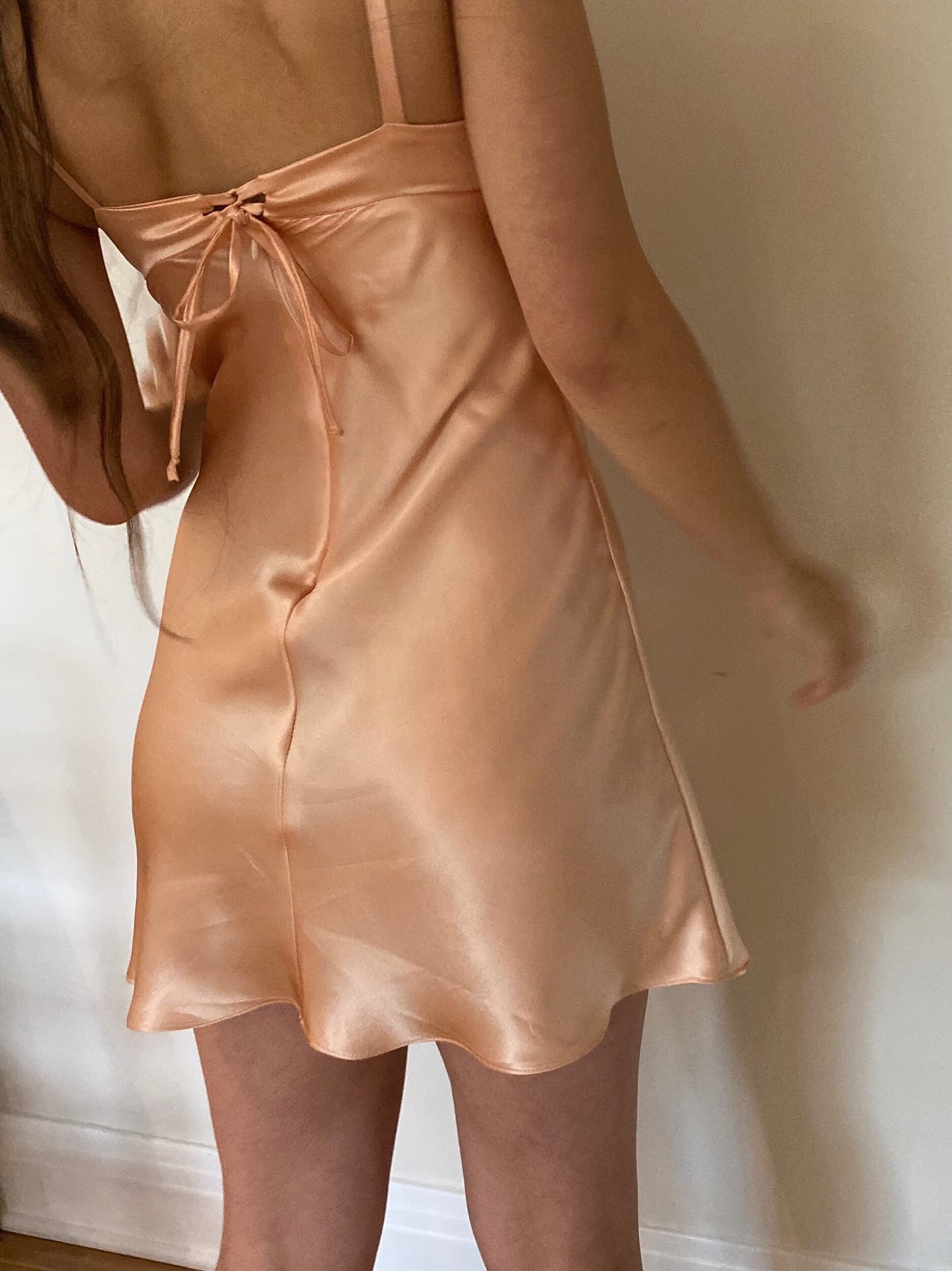 Mist dress - Pink Silk