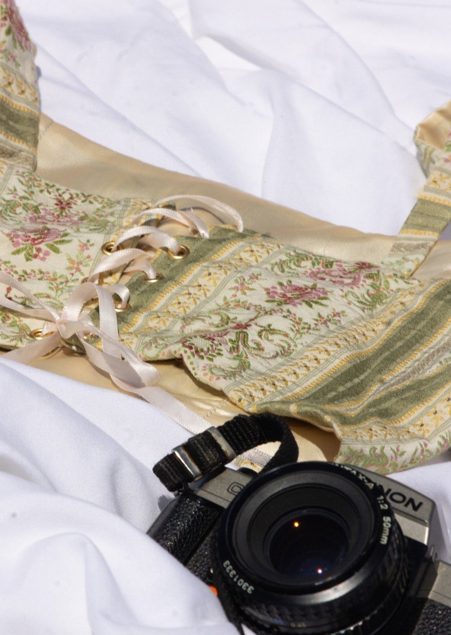 Bloom top - Vintage Green