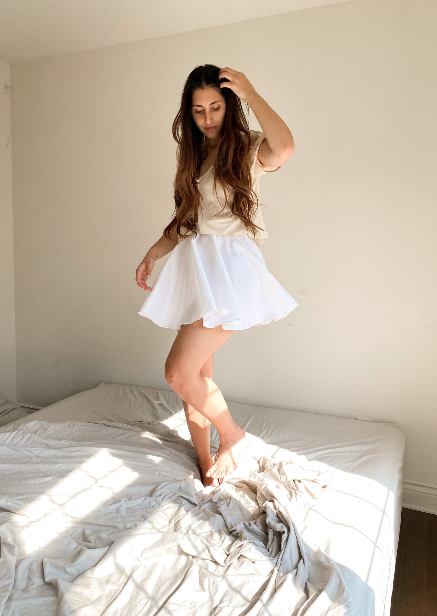 Moon skirt - White