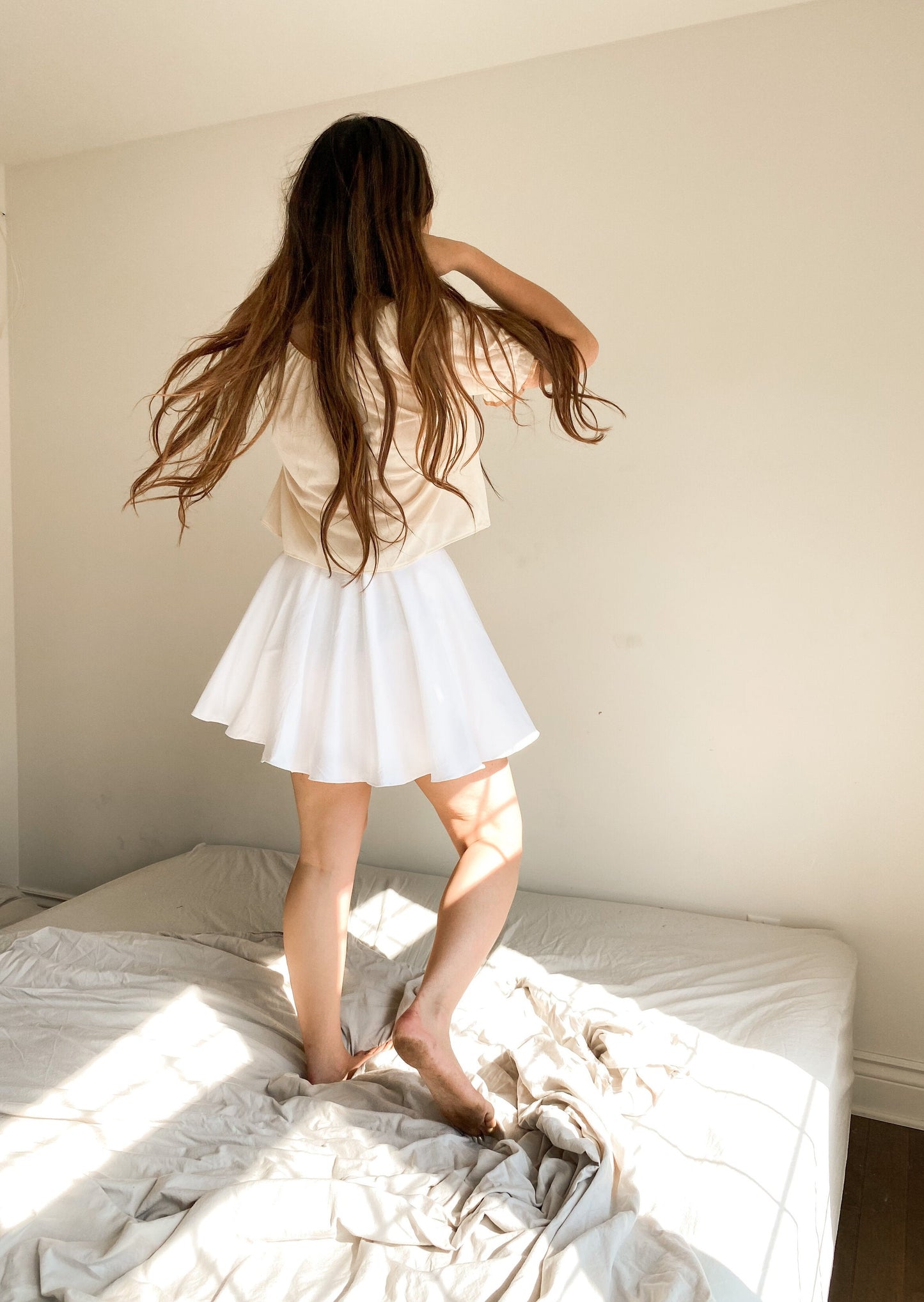 Moon skirt - White