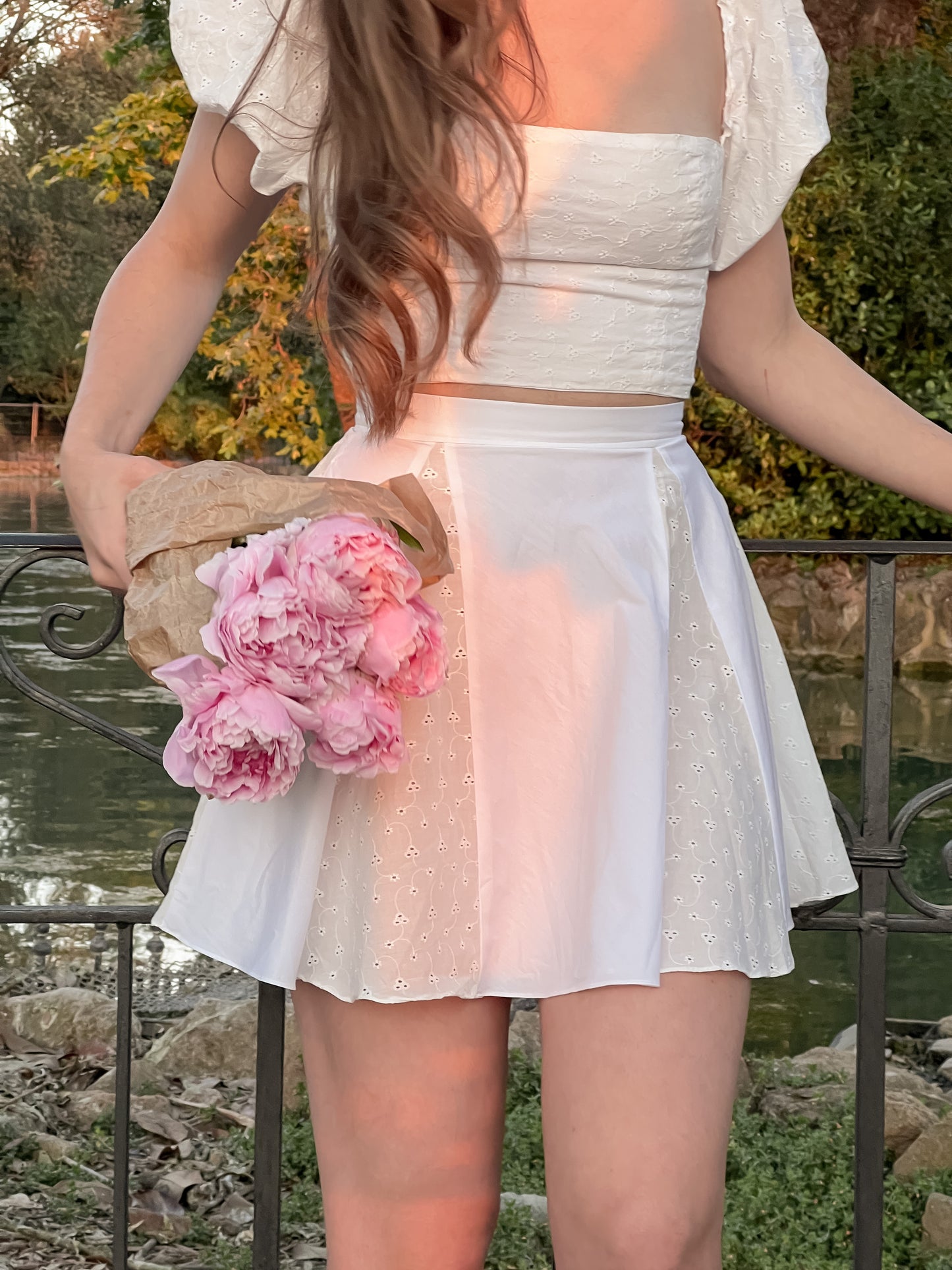 Moon skirt - Dual Whites