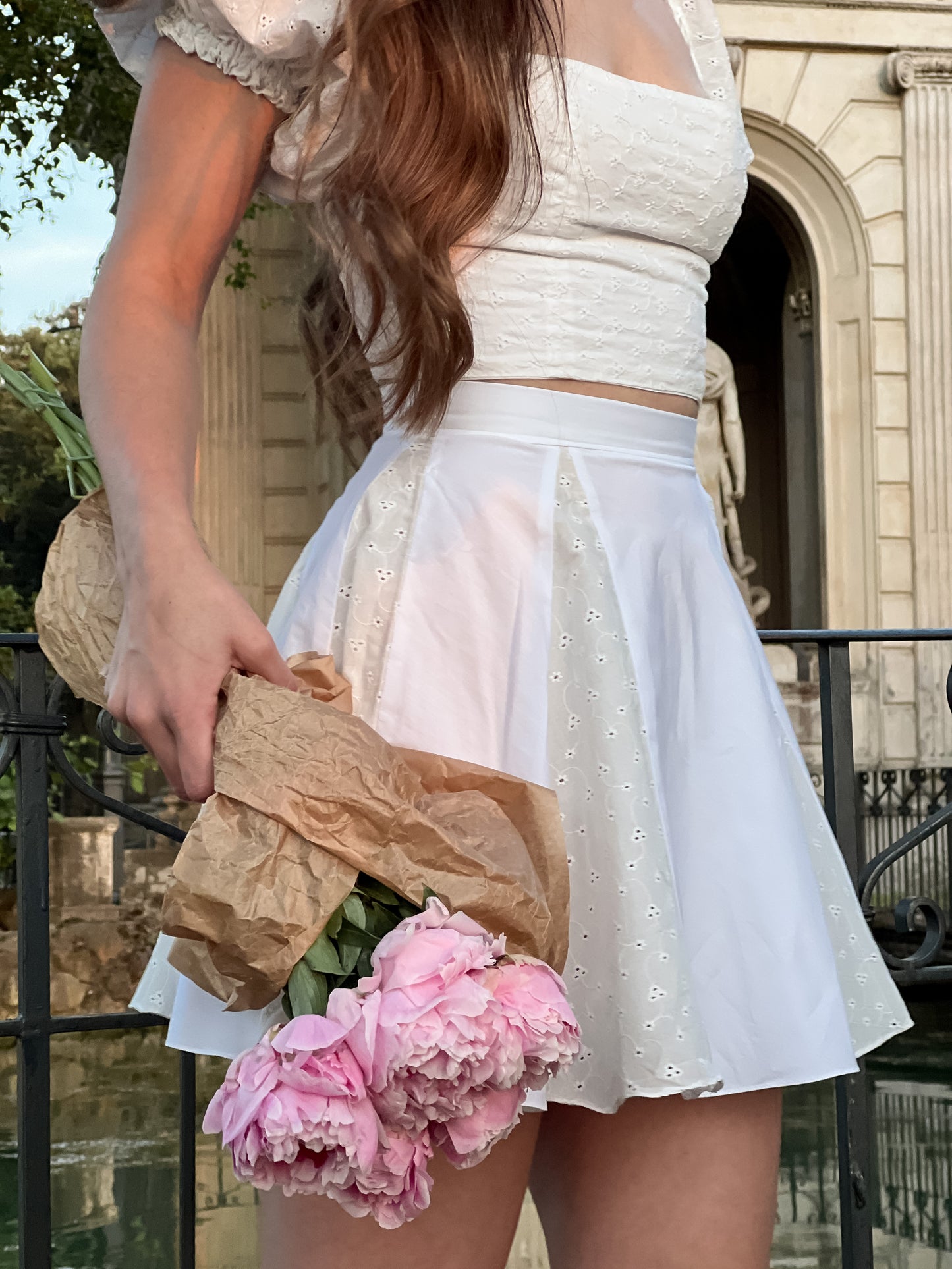 Moon skirt - Dual Whites