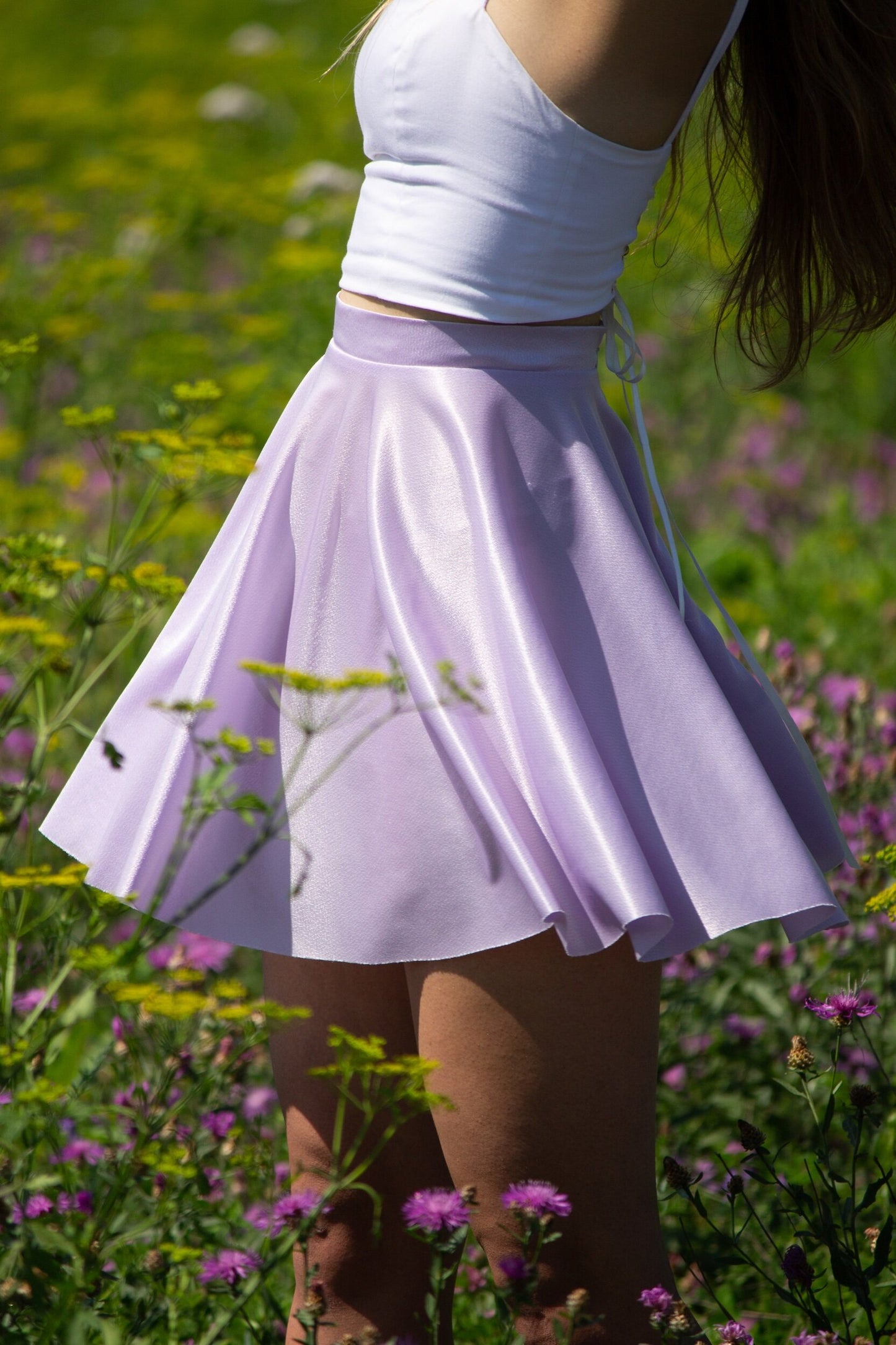 Moon - Purple skirt