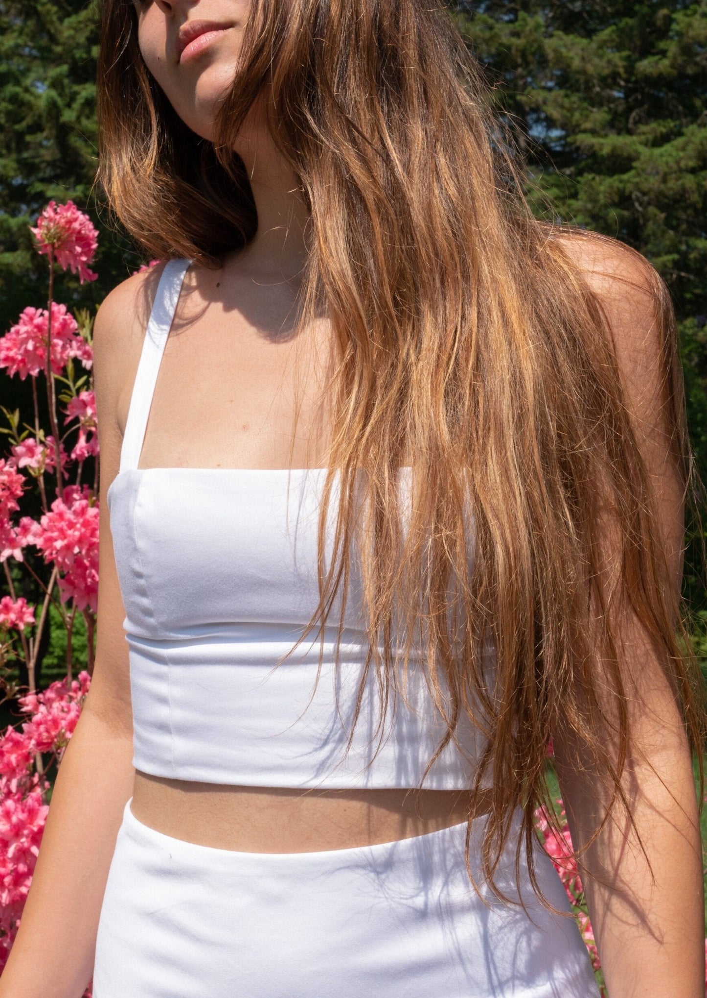 Bloom top - White