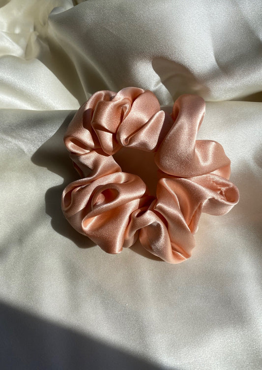 Silk scrunchie