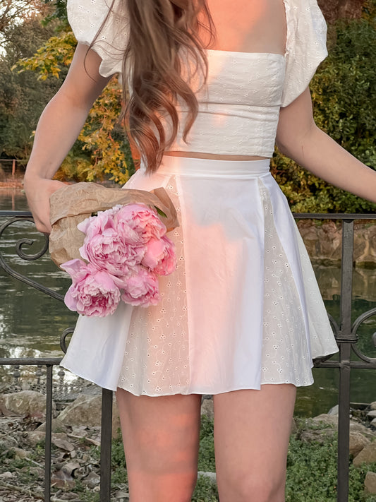 Moon skirt - Dual Whites